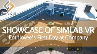 Showcase of SimLab VR: Employee's First Day at Company