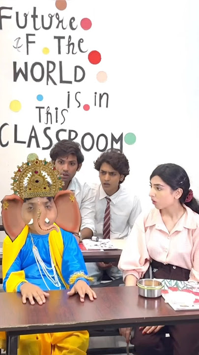 My friend ganesha❤️🥺🤌🏻 | Simran Makhija| #shorts #school #ganeshchaturthi #ganesh #ganpati