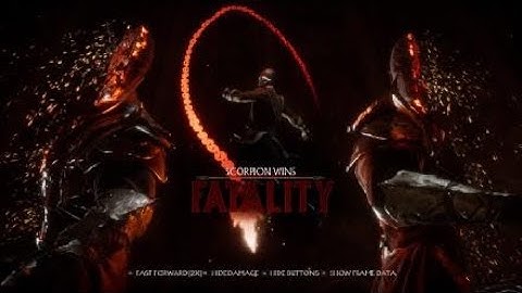 MK11 Scorpion Vs Noob Saibot (Fatality)
