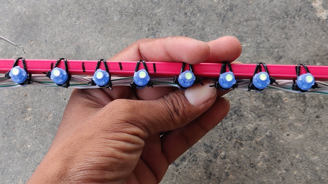 Pixel LED 12v Led Light PVC Installation Work