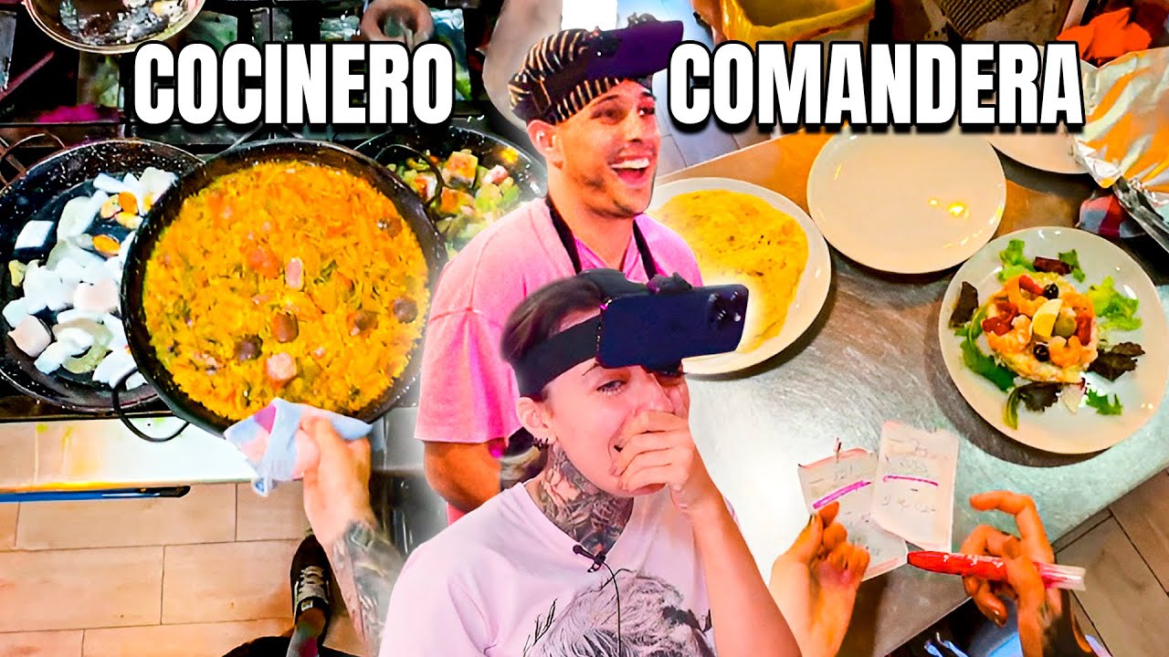 UN DÍA EN LA COCINA 🔥 POV DE COMANDERA 📝​ Y COCINERO 👨🏻‍🍳​