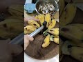 #Cutting the banana in #vegetableshorts#