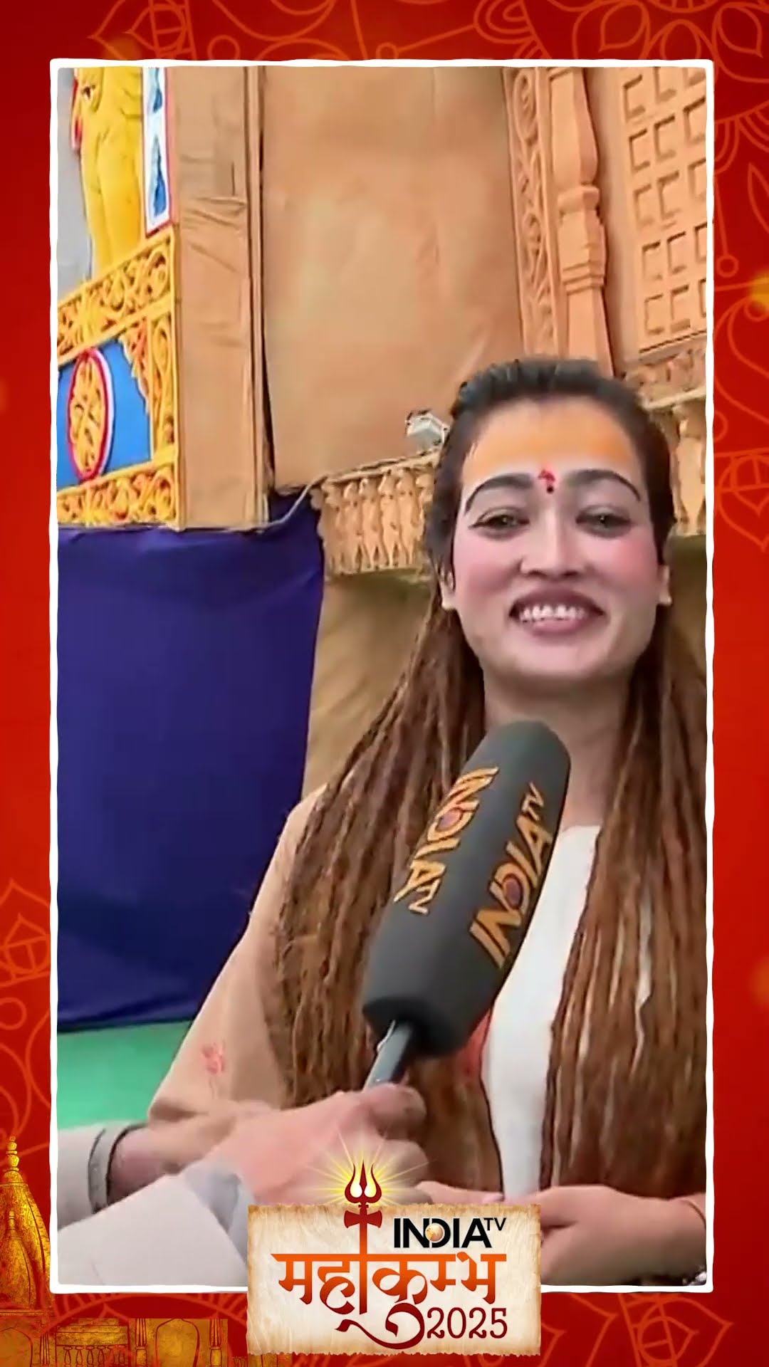 #harsharichhariya किस बात के कारण साध्वी बनी? #mahakumbh2025 #indiatv #shorts