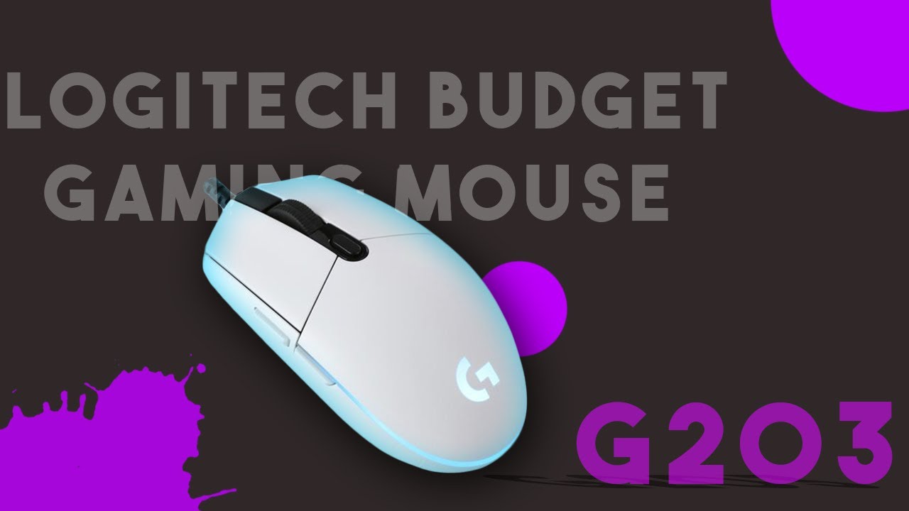 Logitech G203 LIGHTSYNC Gaming Mouse (85 Grams) | Ashtar’s Unboxing & Review