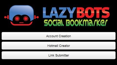 Social Bookmark Software Tool - LazyBots.com