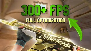 My 300+ FPS  Boost & Ping Decrease Guide | VALORANT  Full Optimization