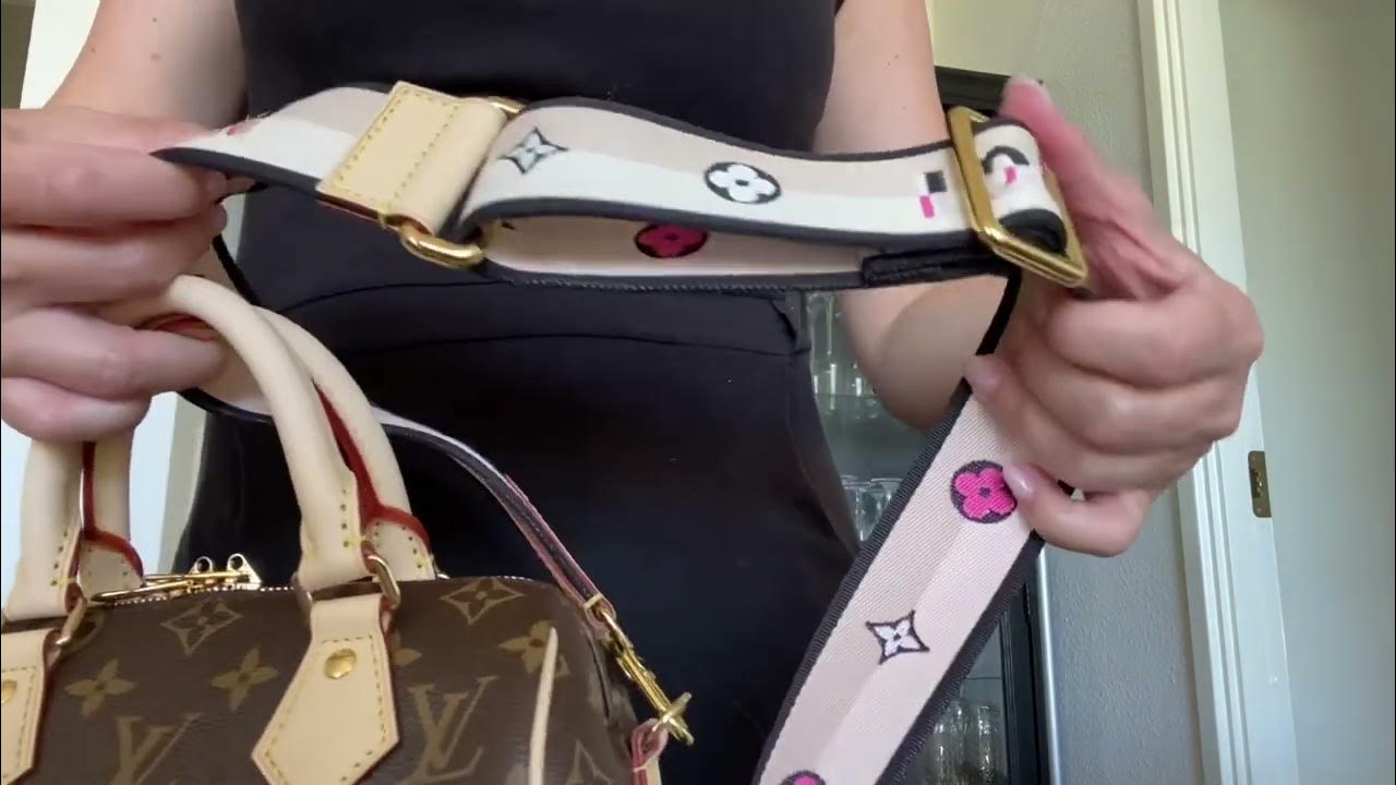 louis vuitton purse with thick strap
