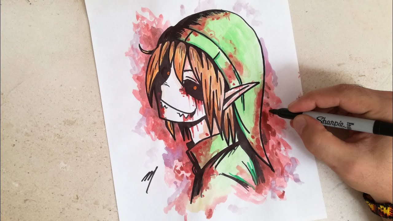 COMO DIBUJAR A BEN DROWNED / how to draw ben drowned / CunsArt - thptnganamst.edu.vn