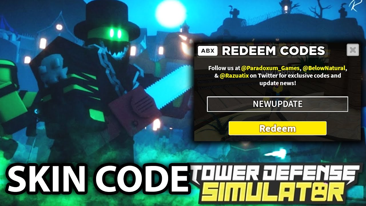 TDS (HALLOWEEN!) CODES *UPDATE!* ALL NEW ROBLOX Tower Defense Simulator  CODES! 