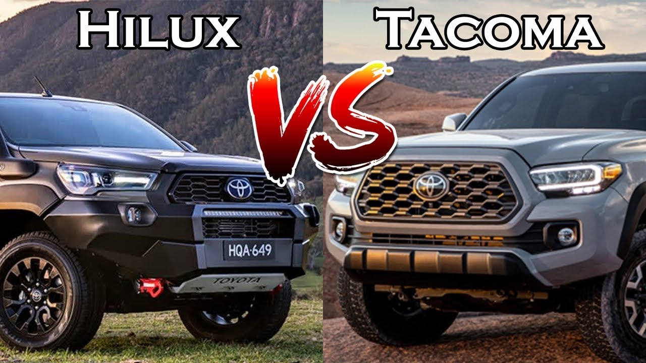 Toyota Hilux Vs Toyota Tacoma Which Is Better Youtube