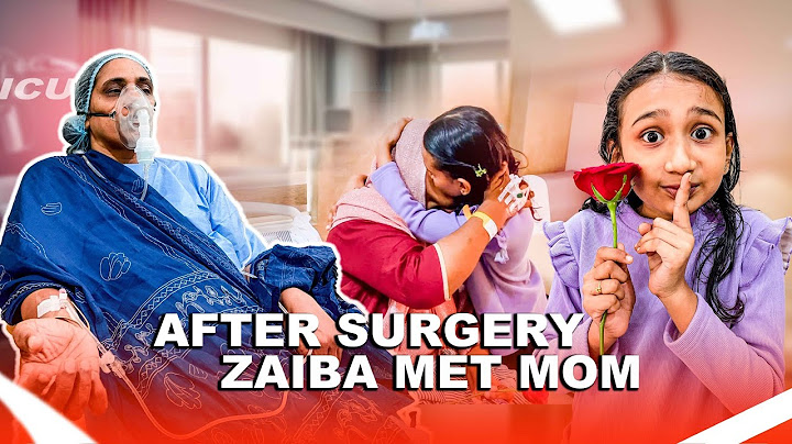AFTER SURGERY ZAIBA ഉമ്മയെ കണ്ടപ്പോൾ 🥺😓