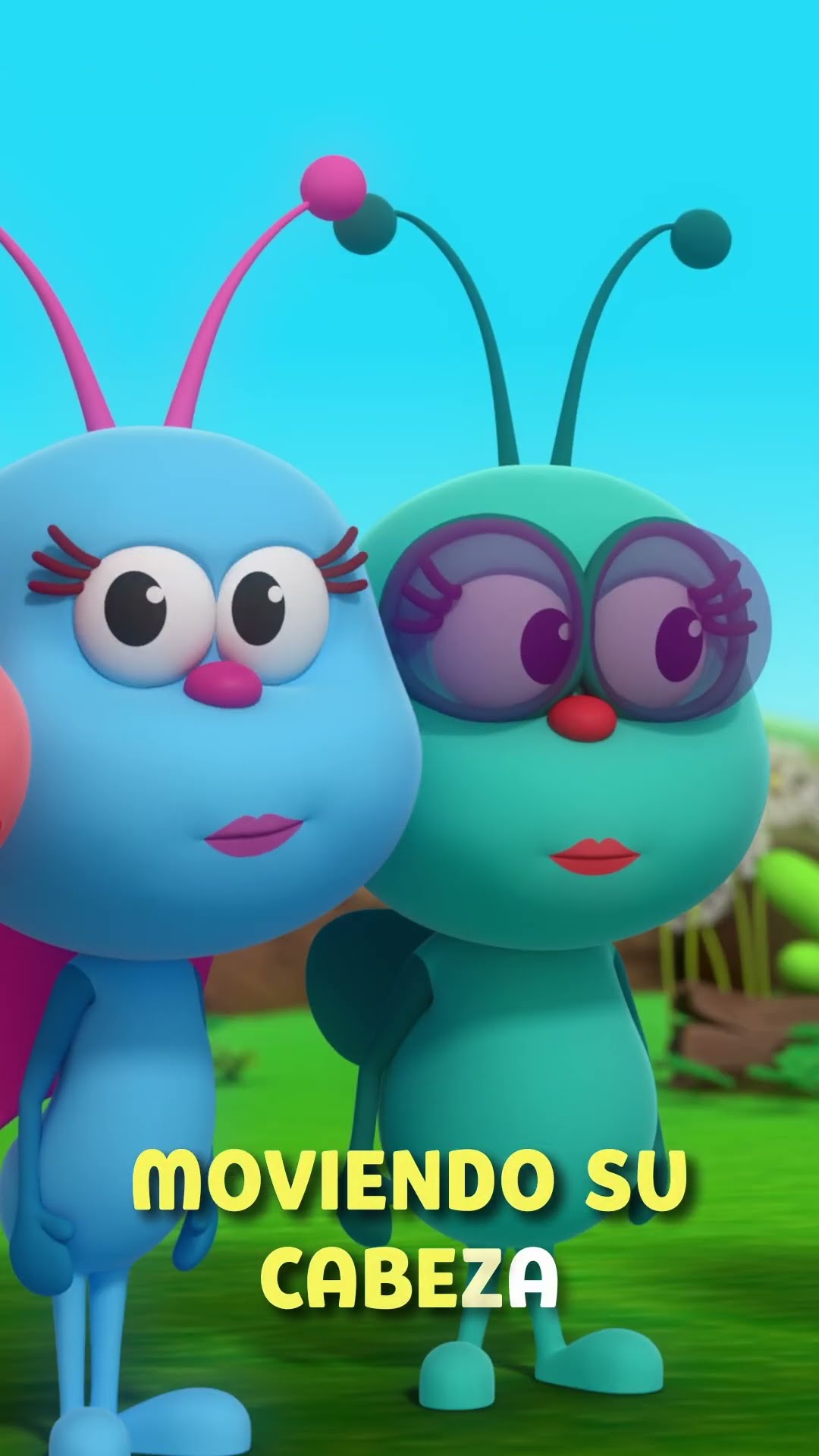 Karaoke ? Los Bichitos Girando Van ? Amor y Amistad ?#short #bichikids