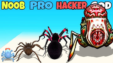 NOOB vs PRO vs HACKER vs GOD in Spider Mech Run (TikTok Gameplay Video 2024)