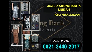 Sarung Batik Pekalongan Murah