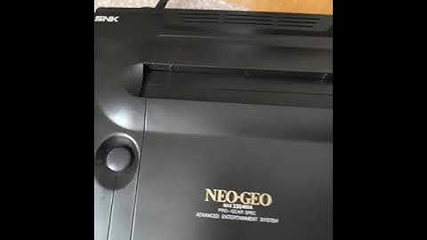 NEO GEO AES CONSOLE 100% WORKING! Video for user mdro43