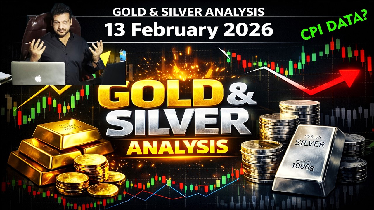 Gold XAUUSD Technical Analysis 13 Feb 2026 | Silver Technical Analysis ...