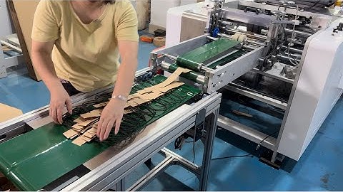 FY-10E Automatic Hot-Melt Glue Twisted Paper Bag Handle Making Machine