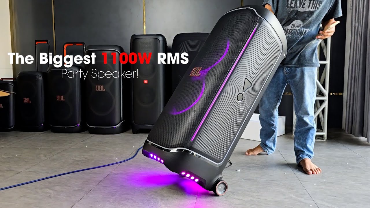 The Biggest 1100W RMS Party Speaker! | JBL PartyBox Ultimate