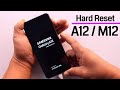 How To Hard Reset Samsung A12/M12 Remove Screen Lock Pattern/Pin/Password Using Shortcut Key