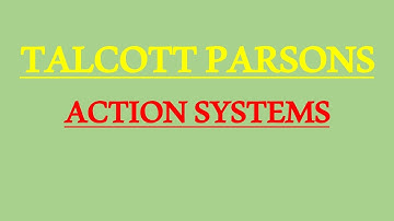 Sociology for UPSC : TALCOTT PARSONS- Social System - Lecture 78
