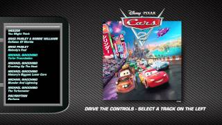 Cars 2 original motion picture soundtrack out now! amazon
http://goo.gl/yhvux "like" us on facebook
http://www.facebook.com/carsuk.ire fully loaded with glob...