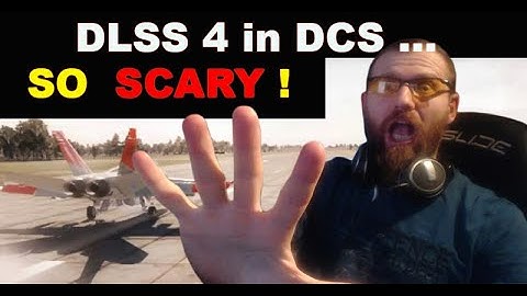 Dlss4 vs Dlss3 in DCS is scary   how to tutorial   HP Reverb G2   RTX 4070 TI