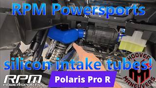 RPM Powersports Silicone Intake Tubes - Polaris Pro R