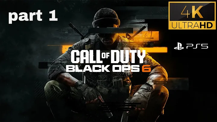 CALL OF DUTY BLACK OPS 6 PS5 Walkthrough Gameplay Part 1 - INTRO (COD 2024 Campaign) 4k PS5
