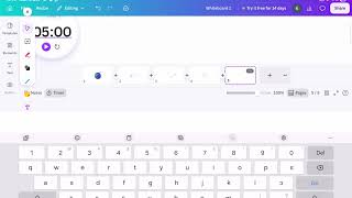 Design smarter, collaborate better — with Canva Whiteboard.