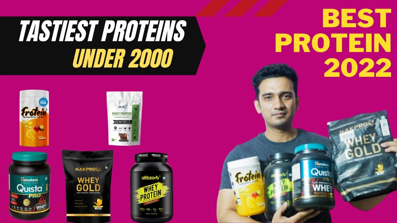Top 5 Whey Protein under 2000 BEST PROTEIN BRAND FOR BEGINNERS