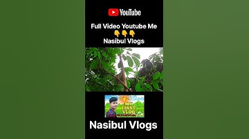 My First Vlog ❤️|| My first vlog video 😊|| My First Video On YouTube 😇|| Nasibul Vlogs #shortsvlog