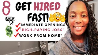 8 Hiring Immediately Work from Home Jobs Paying Up To $100K Yearly