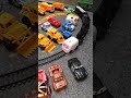 Train 27100 and Ambulance Robocar Poli 🚂🚑🚧 #modelrailroad #train #funny #shorts