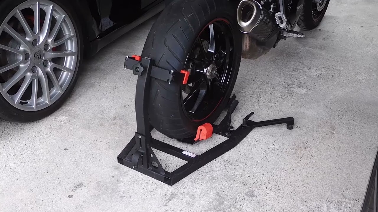 Moto-Crab - der Motorradständer für breite Hinterreifen bis 200 mm