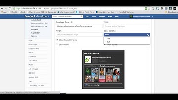 How to get the Facebook LIke Box Code for your Facebook Page