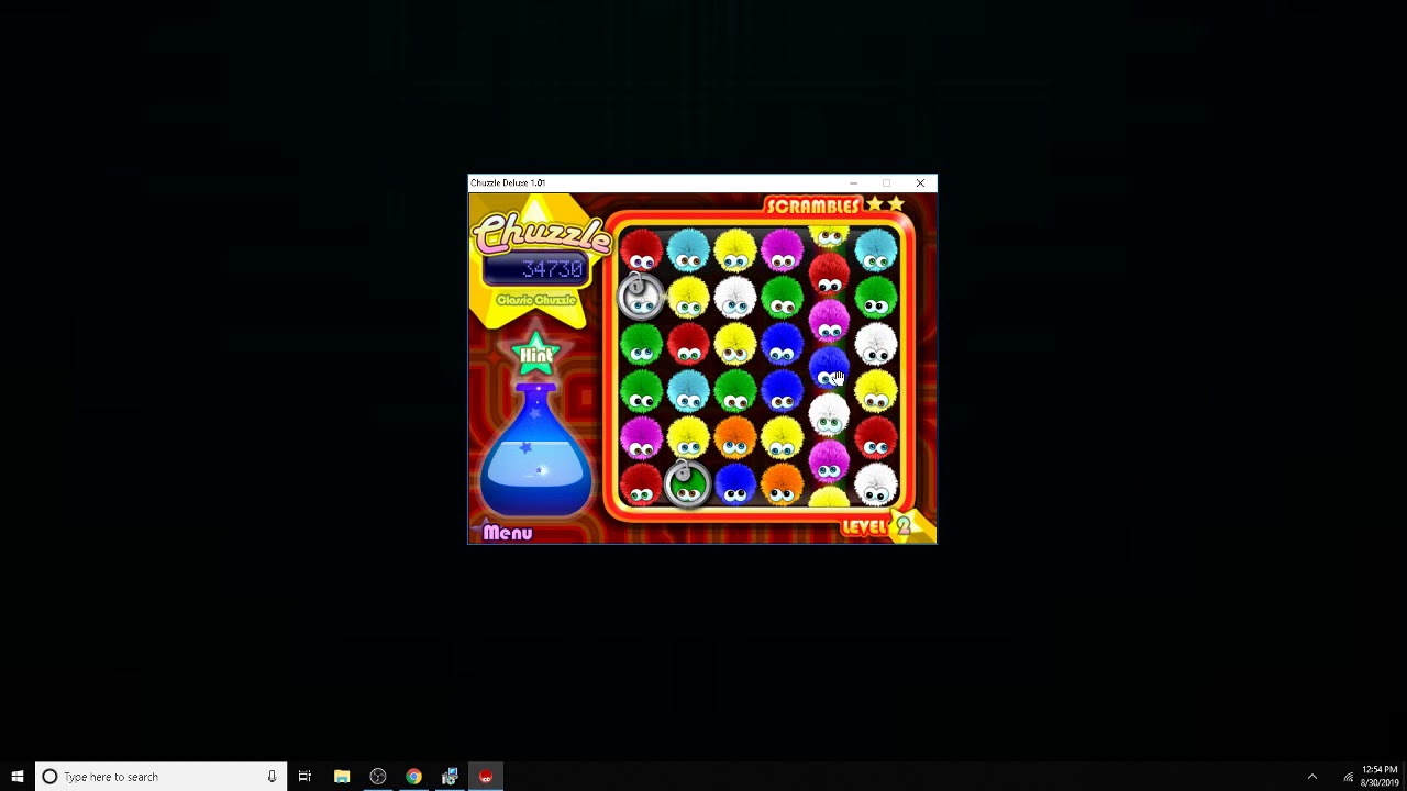 EXPLODING PUFFBALLS:Chuzzle Deluxe - YouTube