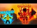 The OWNER JOINED gave MAX EXP and BROKE THE GAME! (Roblox RPG Simulator)