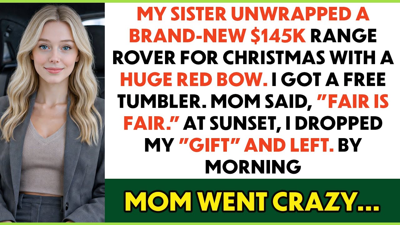My Sister Got A $145K Range Rover For Christmas, While I Got A Free Tumbler  Mom Exploded When I...