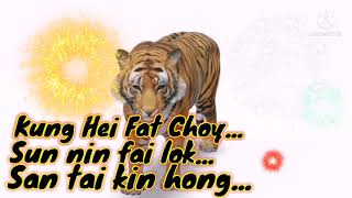 KUNG HEI FAT CHOY | Happy Chinese New year 2022 | year of the Tiger