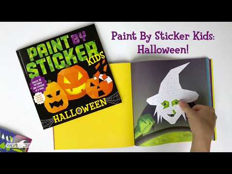 Paint By Sticker Book-Plants & Flowers 