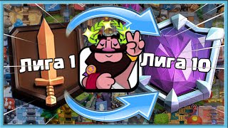 🔥 ОТ 1 ЛИГИ ДО 10 ЛИГИ ЗА 24 ЧАСА! СПИДРАН АБСОЛЮТНОГО ЧЕМПИОНА В КЛЕШ РОЯЛЬ / Clash Royale screenshot 3