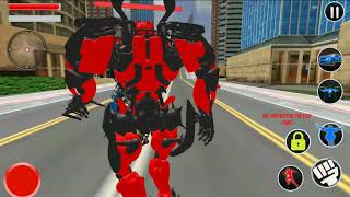 Drone Robot Transform Robot Car Transforming Games - Android Gameplay FHD screenshot 5