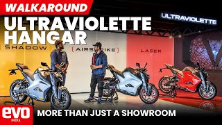 Ultraviolette Hangar | More Than Just A Showroom | Walkaround | evo India