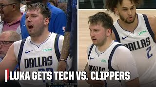 Luka Doncic gets technical foul late in 3rd quarter vs. Clippers | NBA on ESPN