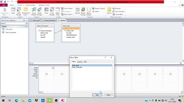 Tutorial  Mengolah Database di Ms. Acces dan Menghubungkan Database ke VB.6.0