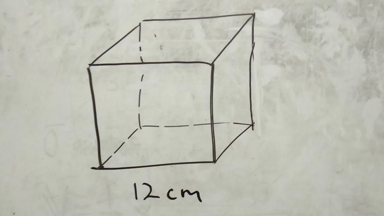 Kubus mempunyai sisi sisi yang berukuran
