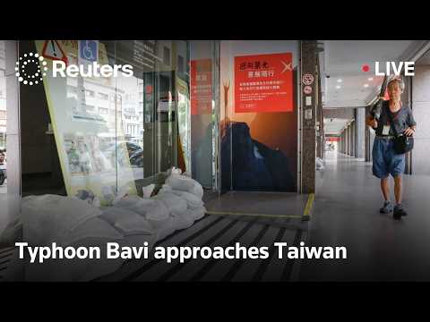 LIVE: Taiwan braces for Typhoon Bavi