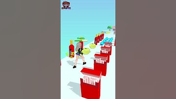 Run Healthy 🍬💊🍑 *NEW UPDATE*🤩 All Levels -21- Gameplay Android, ios H002