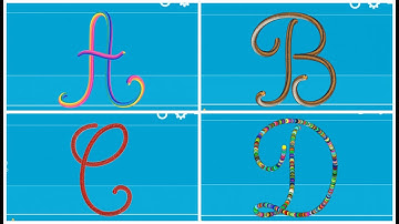 Cursive Writing Wizard – Learn to Write Upper Case Letters with Letter Sound and Letter Name