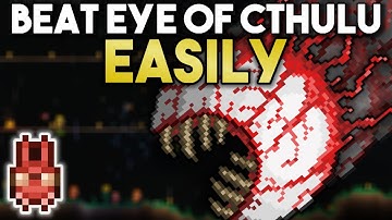 How to EASILY beat Eye of Cthulhu in Master Mode! | Terraria 1.4: Master Mode Boss Guide